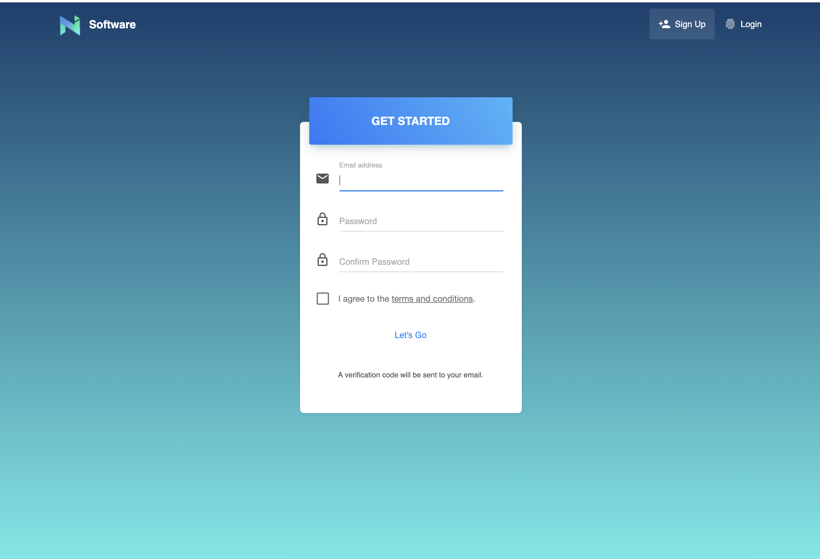login to software management